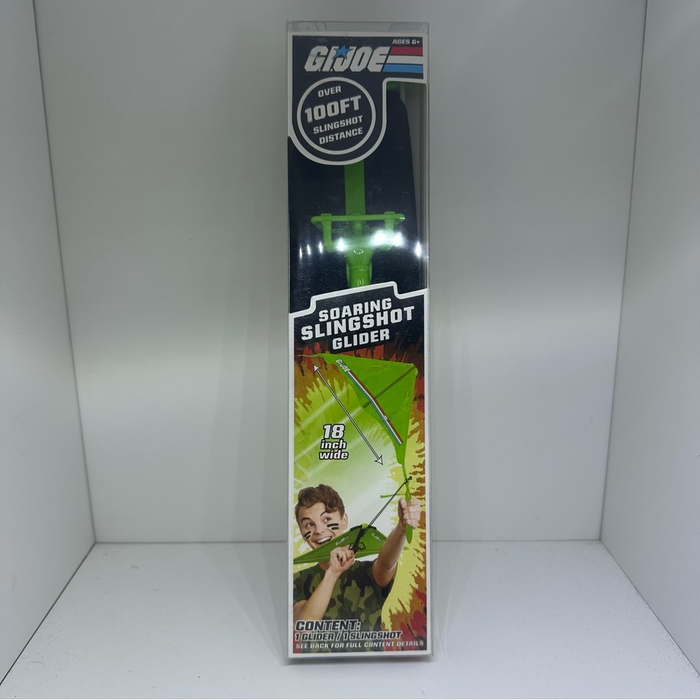 🌻5/$30🌻 HASBRO GI Joe Soaring Slingshot Glider Over 100ft Sling Shot Distance